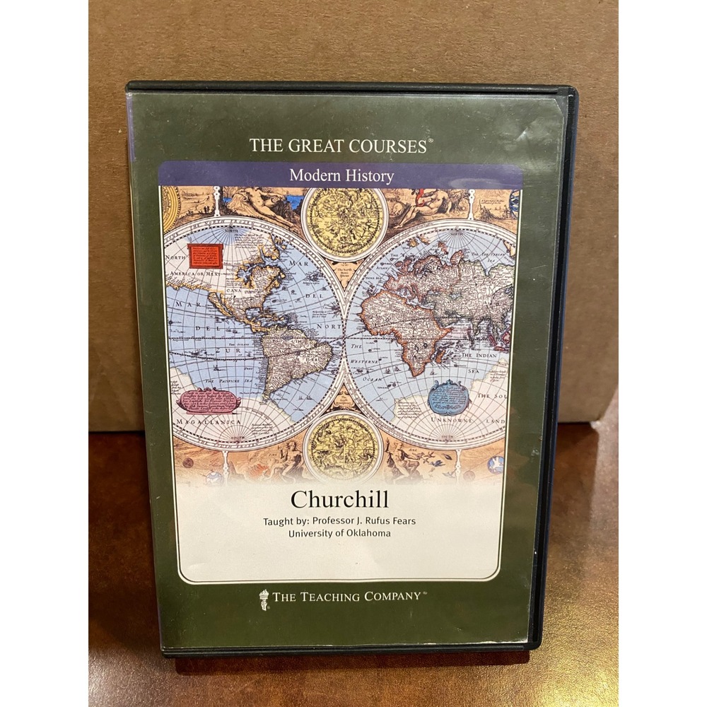 The Great Courses Modern History Churchill 2 DVD Set Professor J Rufus Fears